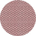 Square Machine Washable Transitional Pink Rug in a Living Room, wshpat954rd