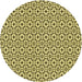 Square Patterned Mustard Yellow Rug, pat954yw