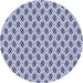 Square Patterned Blue Rug, pat955blu