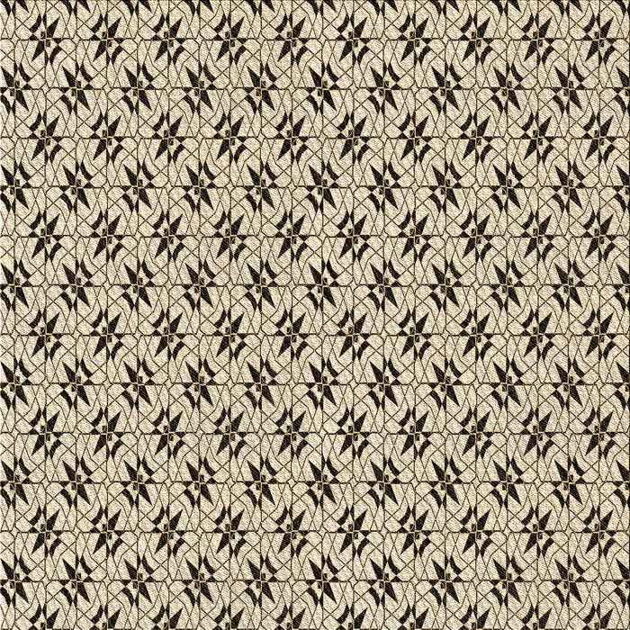 Round Machine Washable Transitional Vanilla Gold Rug, wshpat955brn