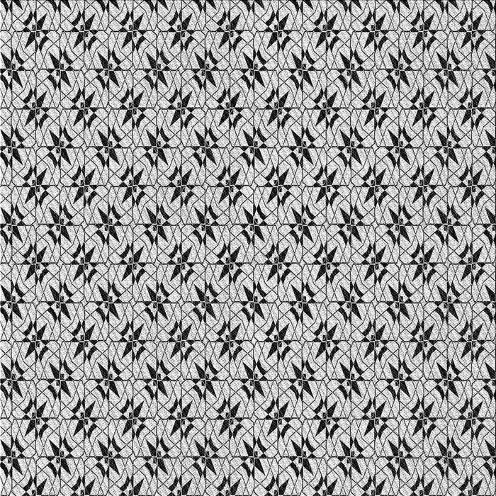 Round Patterned Platinum Gray Rug, pat955gry