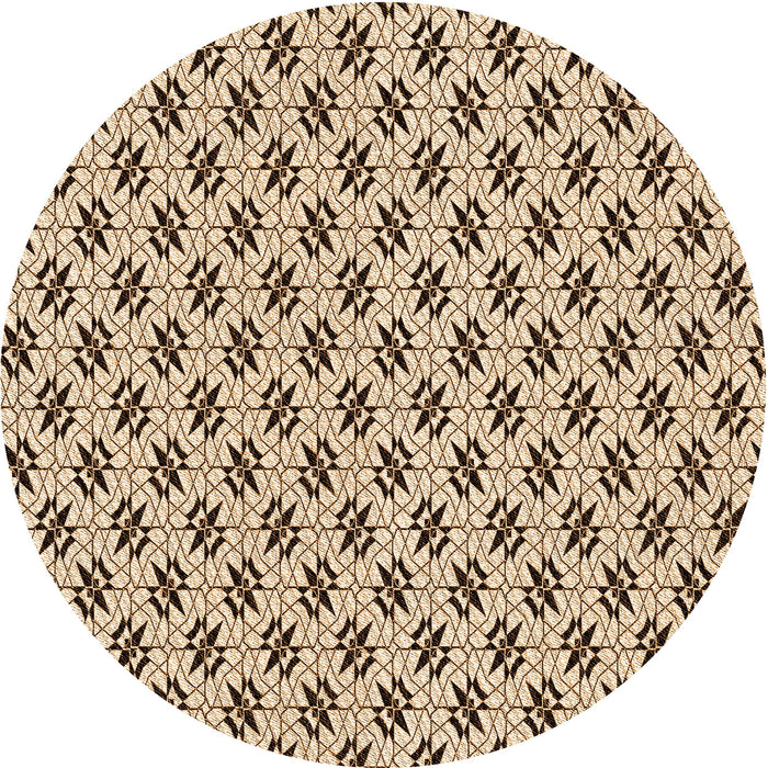 Square Machine Washable Transitional Golden Blonde Gold Rug in a Living Room, wshpat955org