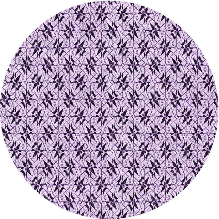 Square Machine Washable Transitional Bright Grape Purple Rug in a Living Room, wshpat955pur