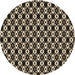 Square Patterned Light French Beige Brown Rug, pat956brn