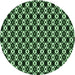 Square Patterned Pastel Green Rug, pat956grn