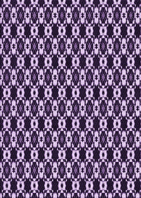 Machine Washable Transitional Bright Lilac Purple Rug, wshpat956pur