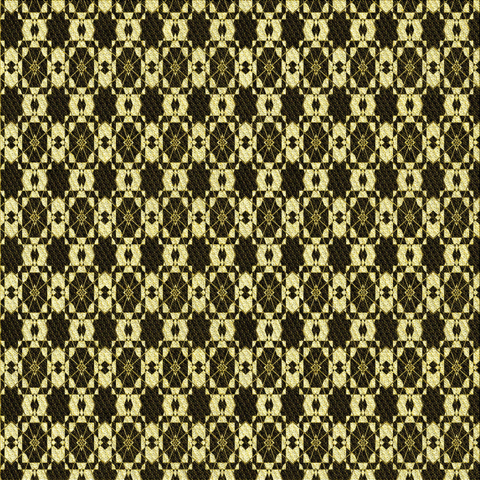 Round Machine Washable Transitional Metallic Gold Rug, wshpat956yw