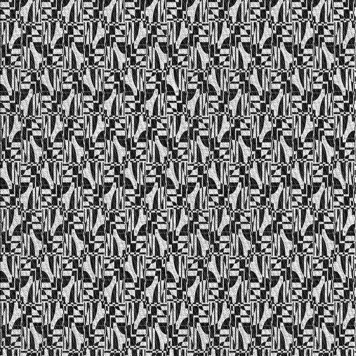 Patterned Gray Novelty Rug, pat957