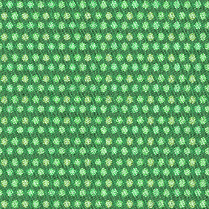 Round Machine Washable Transitional Green Rug, wshpat958grn