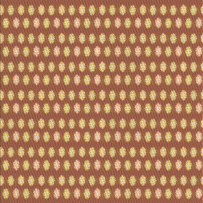 Patterned Orange Rug, pat958org