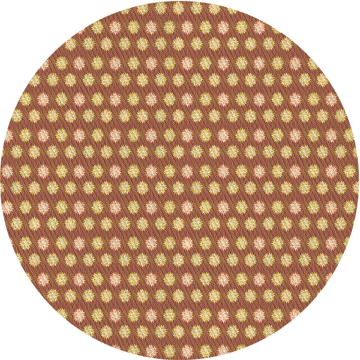 Square Machine Washable Transitional Orange Rug in a Living Room, wshpat958org