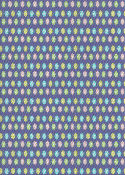 Machine Washable Transitional Deep Periwinkle Purple Rug, wshpat958