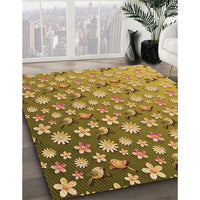 Patterned Yellow Rug, pat959org