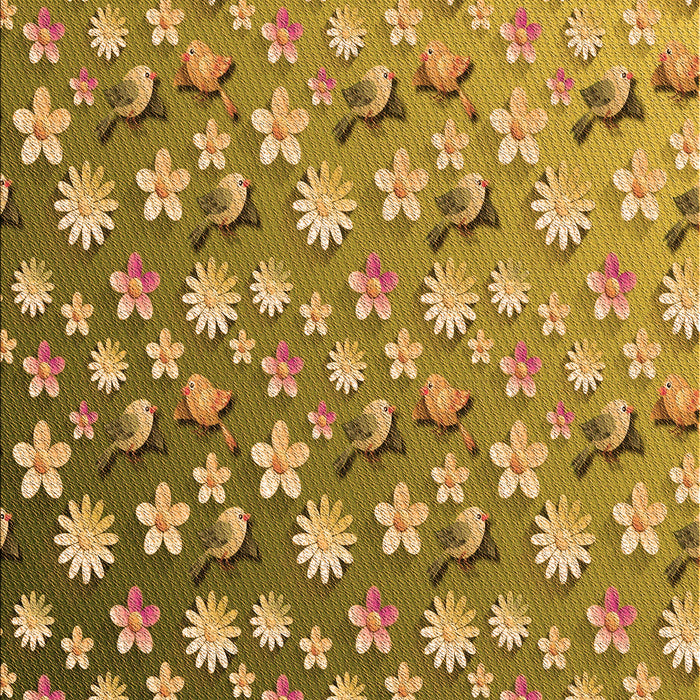 Patterned Yellow Rug, pat959org