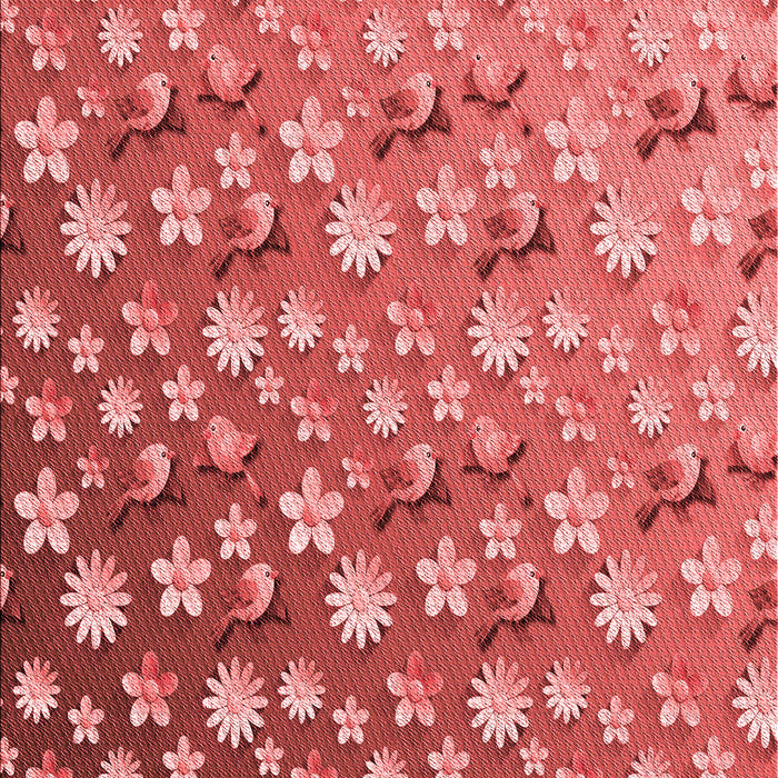 Machine Washable Transitional Red Rug, wshpat959rd