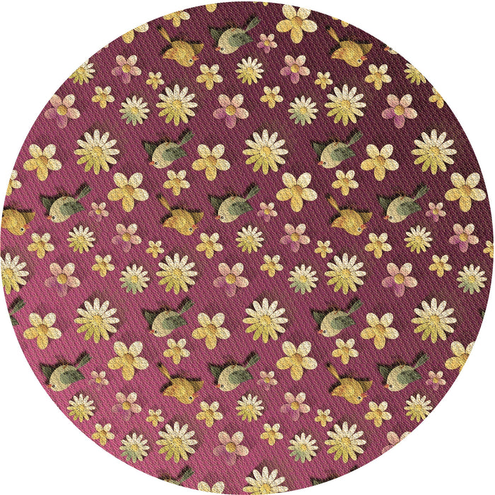 Square Patterned Peru Brown Rug, pat961brn