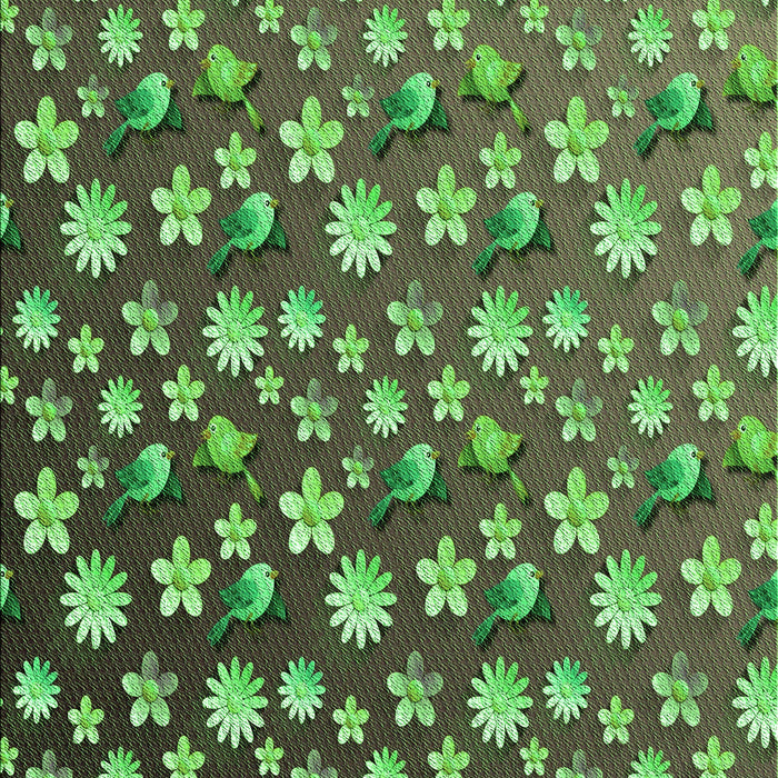 Patterned Green Rug, pat961grn
