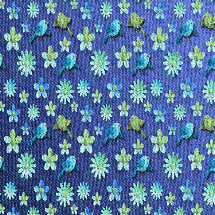 Patterned Blueberry Blue Rug, pat961lblu