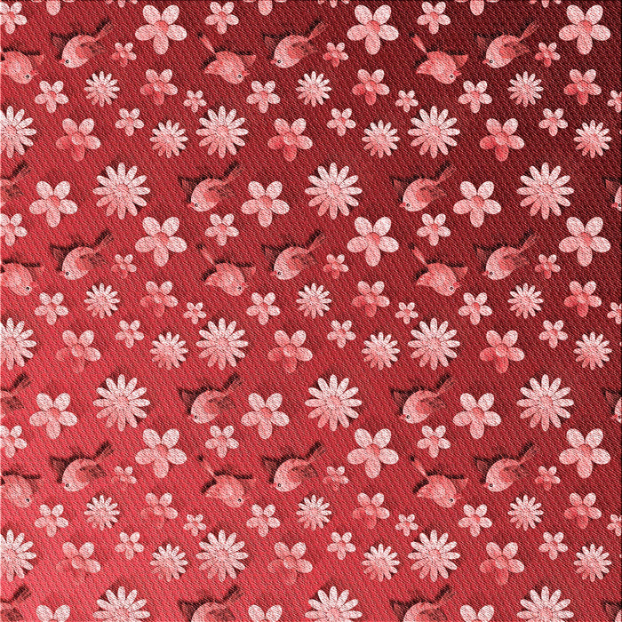Round Machine Washable Transitional Red Rug, wshpat961rd