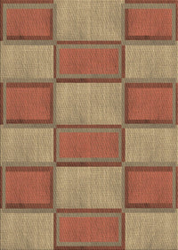 Machine Washable Transitional Peru Brown Rug, wshpat962brn