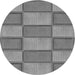 Square Patterned Gray Rug, pat962gry