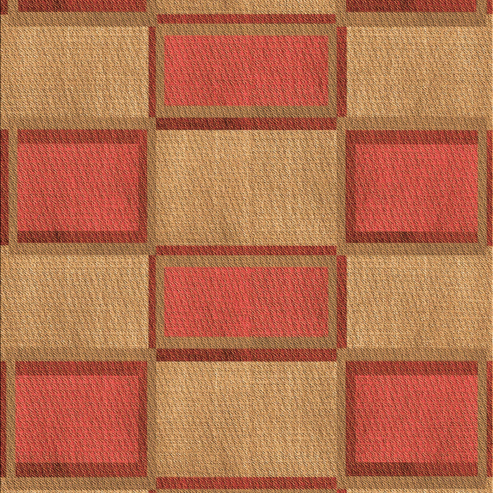 Patterned Orange Rug, pat962org