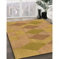 Patterned Yellow Rug, pat963org