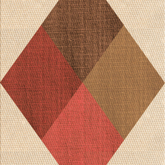 Patterned Mahogany Brown Rug, pat964org