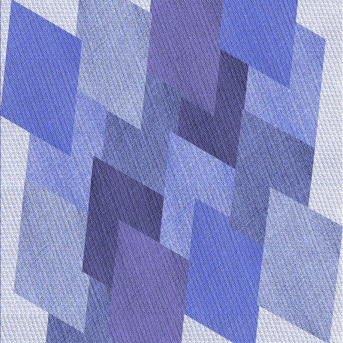 Patterned Blue Rug, pat965blu