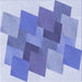 Round Machine Washable Transitional Blue Rug, wshpat965blu