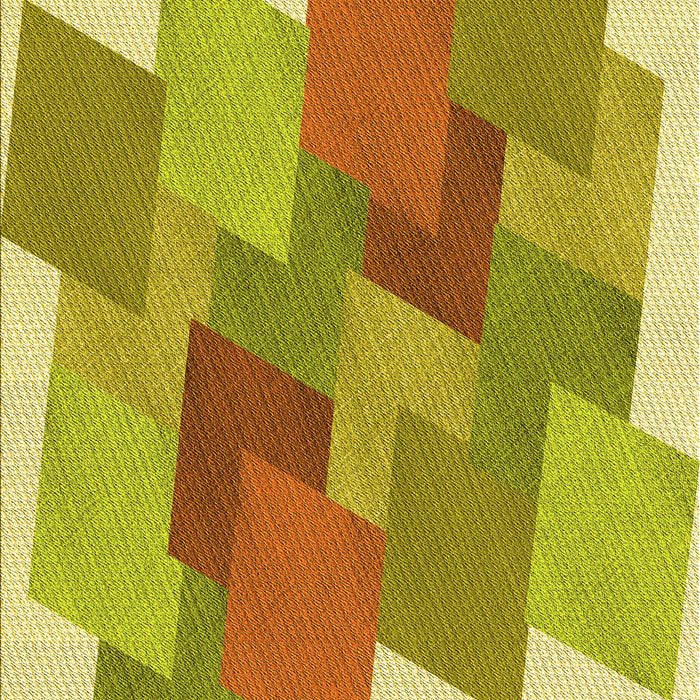 Patterned Bold Yellow Rug, pat965yw