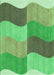 Patterned Green Rug, pat966grn