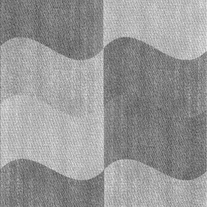 Patterned Silver Gray Rug, pat966gry