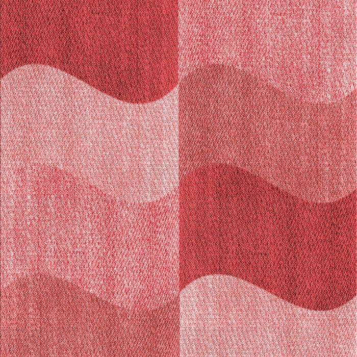 Patterned Light Coral Pink Rug, pat966rd
