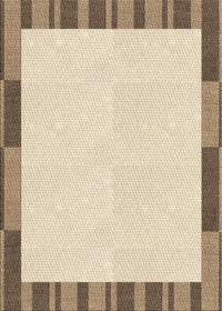 Machine Washable Transitional Vanilla Gold Rug, wshpat967brn