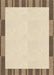 Machine Washable Transitional Vanilla Gold Rug, wshpat967brn