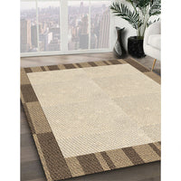 Patterned Vanilla Gold Rug, pat967brn