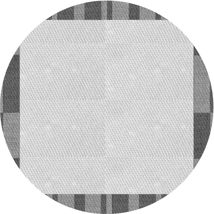 Square Patterned Gray Rug, pat967gry
