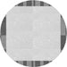 Square Patterned Gray Rug, pat967gry