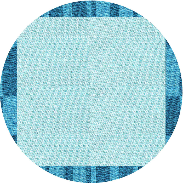 Square Machine Washable Transitional Blue Rug in a Living Room, wshpat967lblu