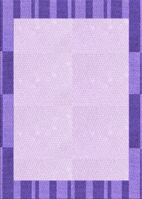 Machine Washable Transitional Periwinkle Pink Rug, wshpat967pur