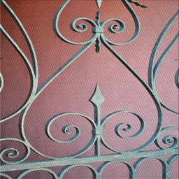 Sideview of Machine Washable Transitional Chestnut Brown Rug, wshpat969