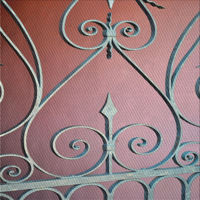 Sideview of Machine Washable Transitional Chestnut Brown Rug, wshpat969