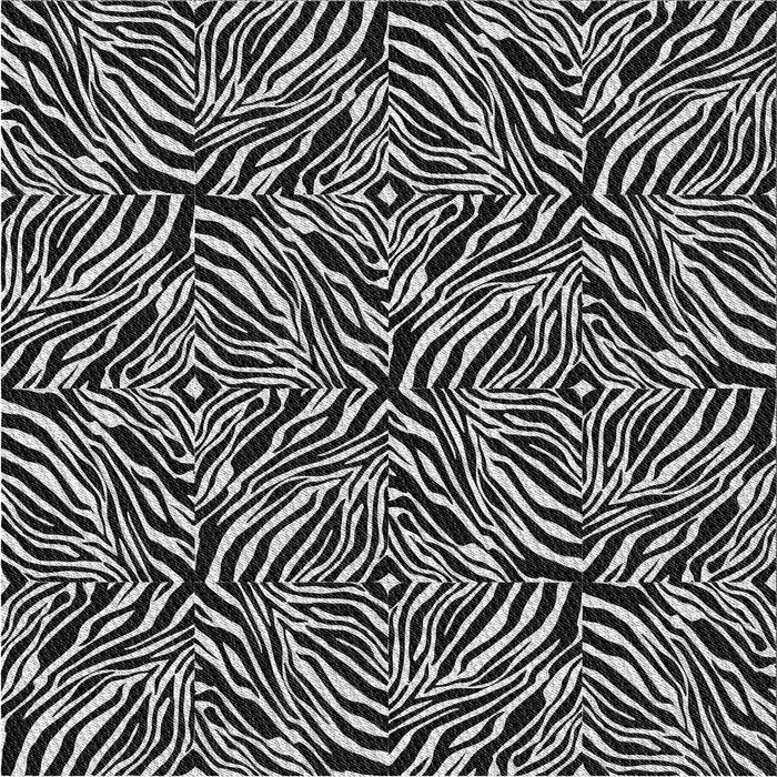 Round Patterned Midnight Gray Rug, pat970gry