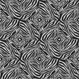 Square Patterned Black Novelty Rug, pat970