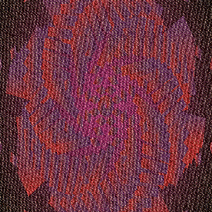 Patterned Burgundy Red Rug, pat971brn