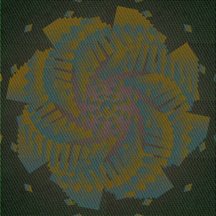 Round Machine Washable Transitional Midnight Gray Rug, wshpat971grn