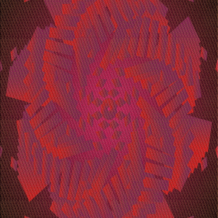 Patterned Red Rug, pat971org