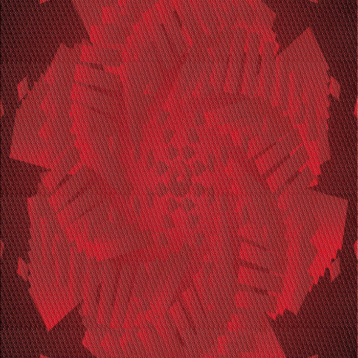 Patterned Crimson Red Rug, pat971rd