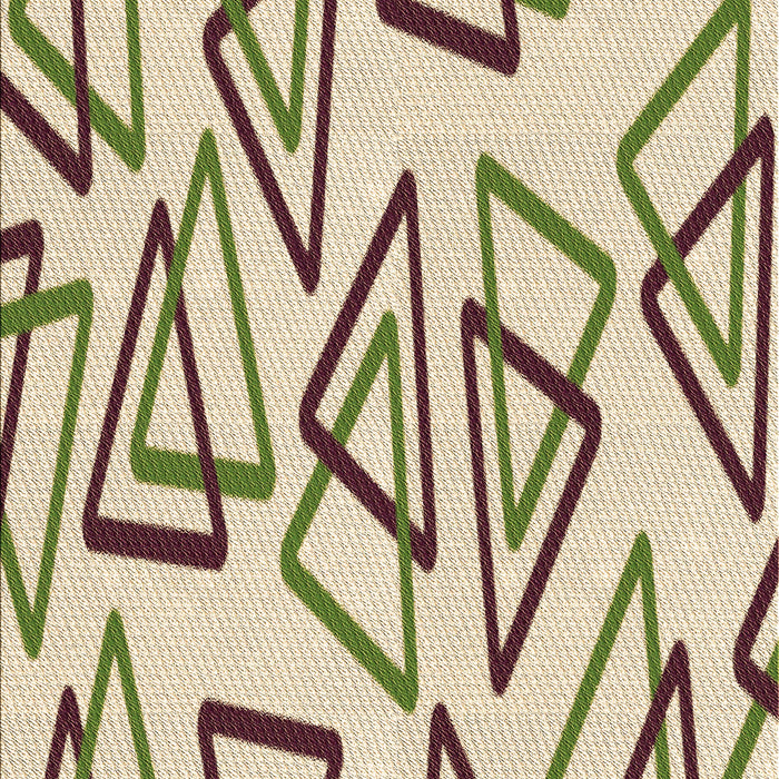 Patterned Vanilla Gold Rug, pat973brn